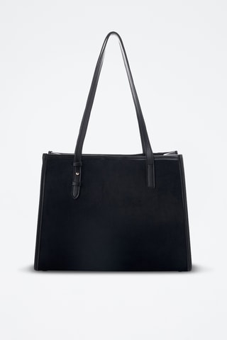 Borsa a spalla Piacenza - Nero