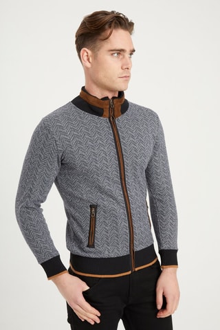 Vest - Zwart en grijs