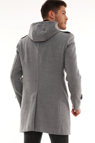 Manteau en laine - Gris