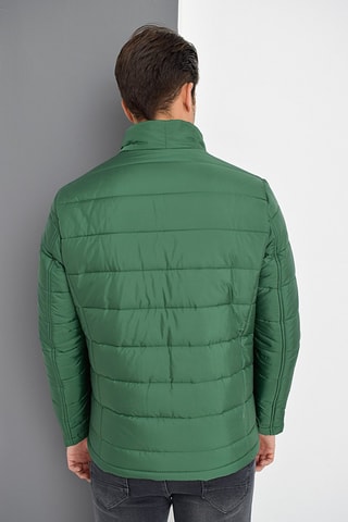 Gewatteerde Jas - Groen