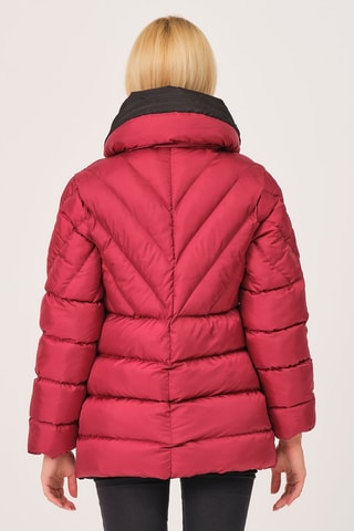 Gewatteerde Jas - Rood