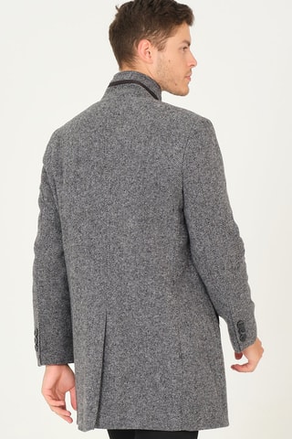 Manteau en laine - Gris