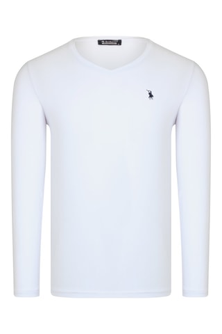 3 Truien - Wit, blauw en grijs