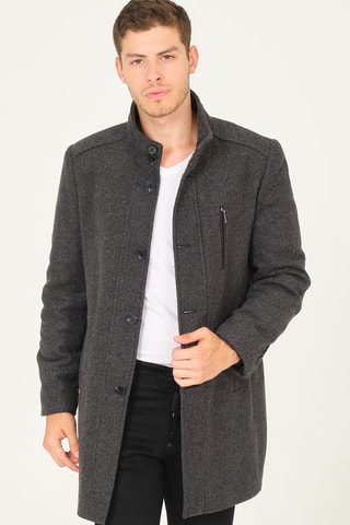 Manteau en laine - Gris