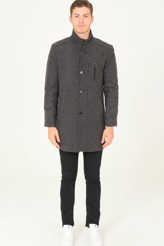 Manteau en laine - Gris