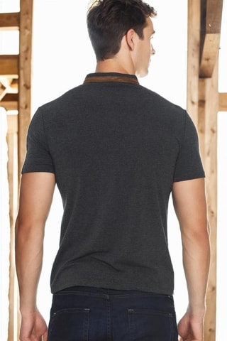 Polo - Grijs en bruin