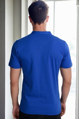 T-shirt - Zwart en blauw