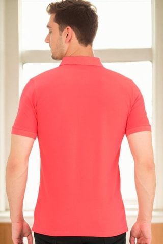 Polo - Zwart en oranje