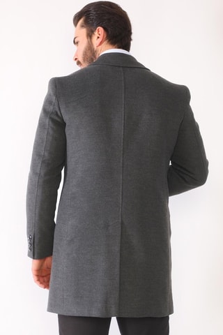 Manteau en laine - Gris