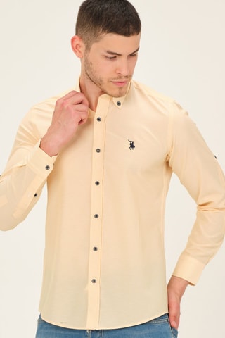 Overhemd - Zwart en geel