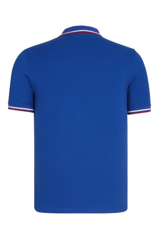 2 Polo’s - Wit, zwart en blauw