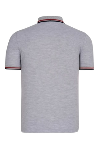 2 Polo’s - Wit, zwart en grijs