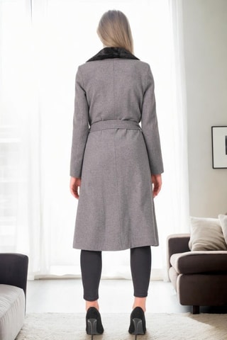 Manteau - Noir et gris