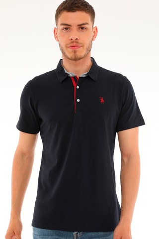 Polo - Rood en blauw