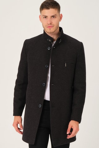 Manteau en laine - Gris