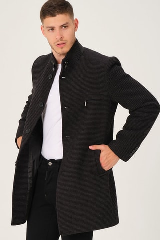Manteau en laine - Gris