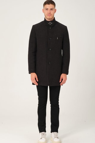 Manteau en laine - Gris