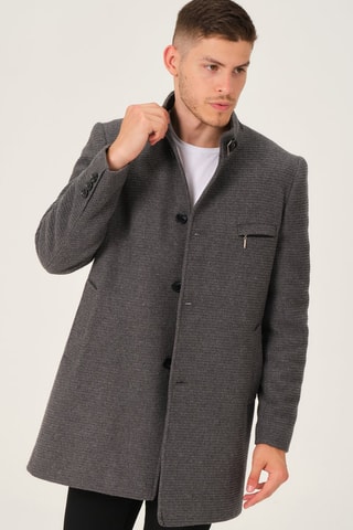 Manteau en laine - Gris