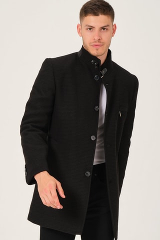 Manteau en laine - Noir