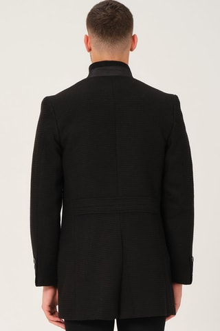 Manteau en laine - Noir