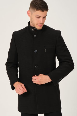 Manteau en laine - Noir