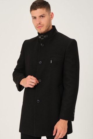 Manteau en laine - Noir