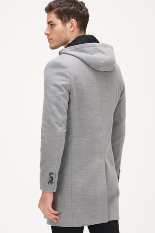 Manteau en laine - Gris
