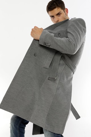 Manteau en laine - Gris