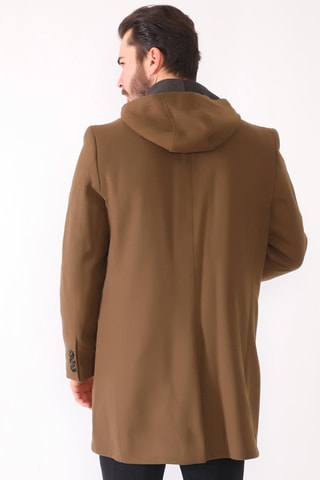 Manteau en laine - Marron