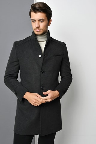 Manteau en laine - Gris