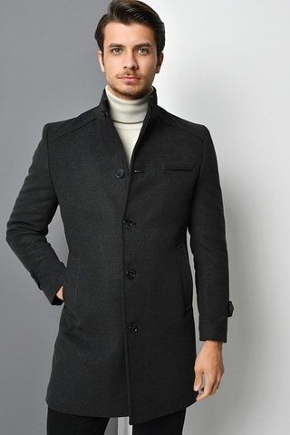 Manteau en laine - Gris