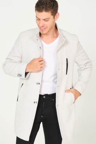 Manteau en laine - Gris