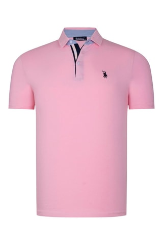 Polo - Zwart en roze