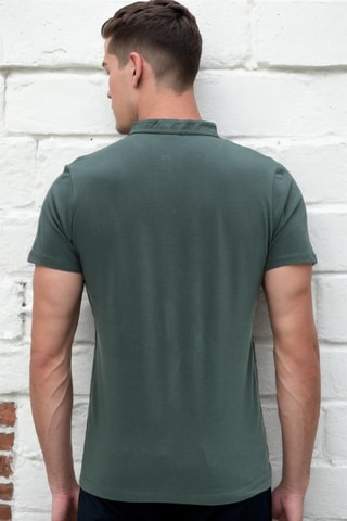 T-shirt - Groen en bruin
