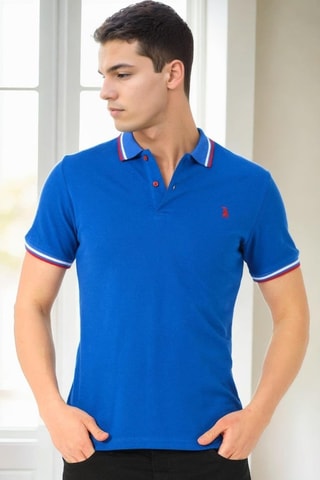 Polo - Rood en blauw