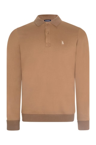 2 Polo's - Blauw en bruin