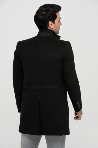 Manteau en laine - Noir
