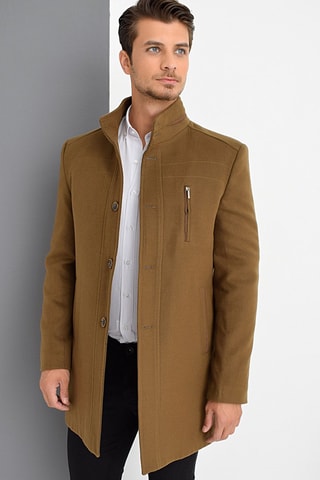 Manteau en laine - Marron