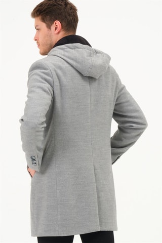 Manteau en laine - Gris