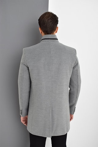 Manteau en laine - Gris