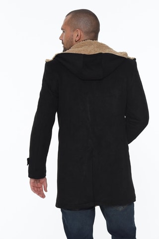 Manteau à capuche - Noir