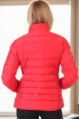 Gewatteerde Jas - Rood