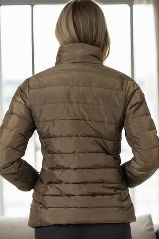 Gewatteerde Jas - Groen