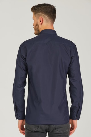 Overhemd - Rood en blauw