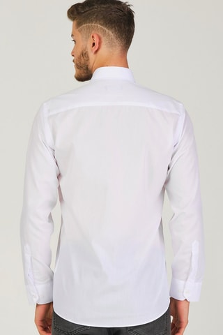 Overhemd - Wit en zwart