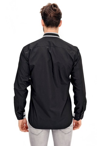 Overhemd - Wit en zwart