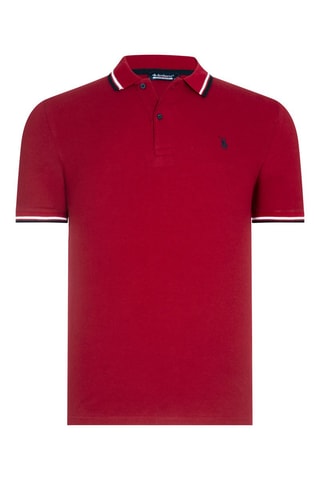 2 Polo’s - Wit, zwart en rood