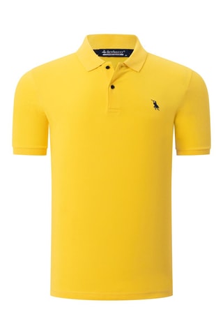 2 Polo's - Blauw en geel