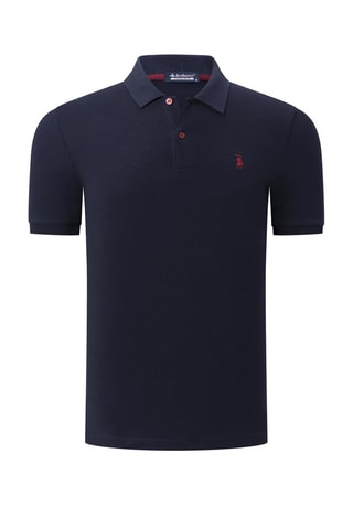 3 Polo's - Wit, blauw en geel