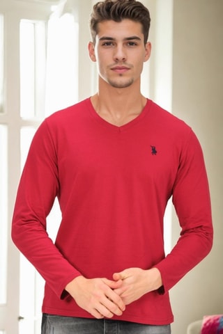 T-shirt - Zwart en rood